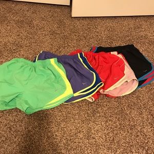 Set of Nike, dri-fit shorts